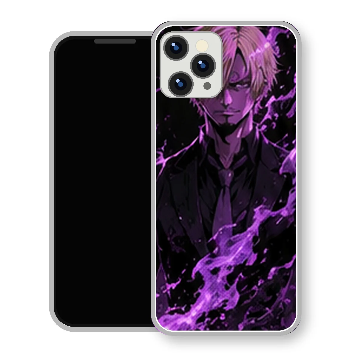 Coque Sanji One Piece Aura Violette | Samsung & iPhone – Image 2