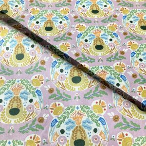 Tissu coton Byrnison lilas