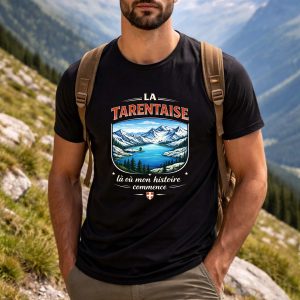 Tee shirt “La Tarentaise, là où mon histoire commence”
