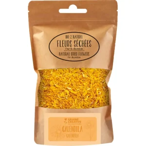 Fleurs séchées calendula déco – sachet 8 g pour créations DIY