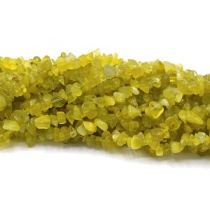 Perles jade chips
