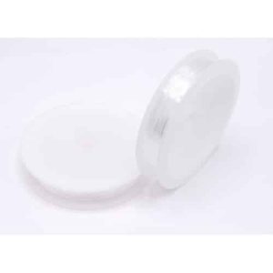 Lot de 2 rouleaux de fil cristal, 0.7mm x10 mètres