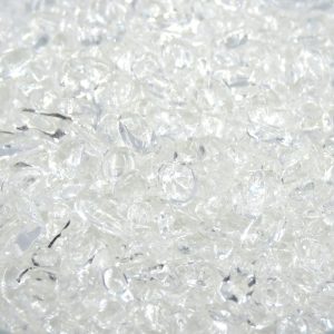 Mini Pépites de Quartz Clair non percées, 2~8mm, Cristal de roche