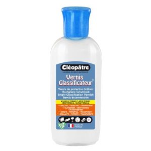 Cléopâtre Vernis Glassificateur Nouvelle Formule – Ultra Brillant & Résistant 100g